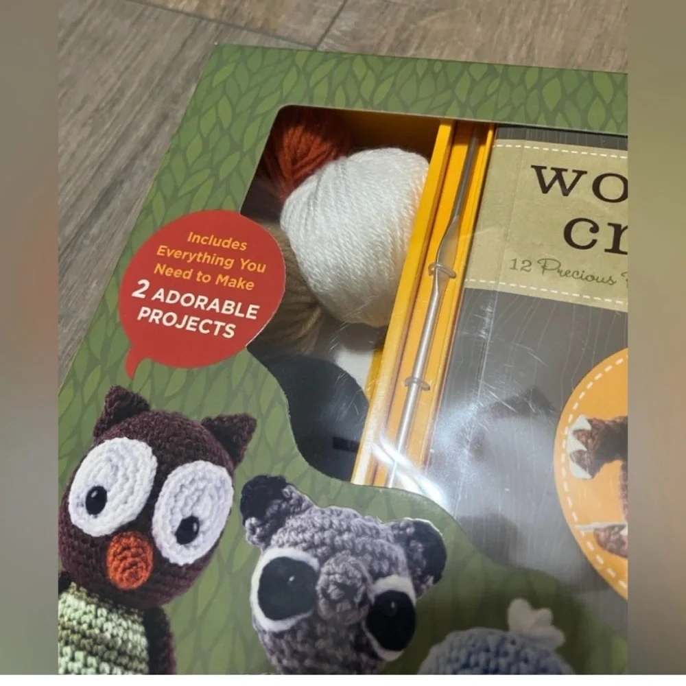 Woodland Crochet Kit - Adorable Animal Projects